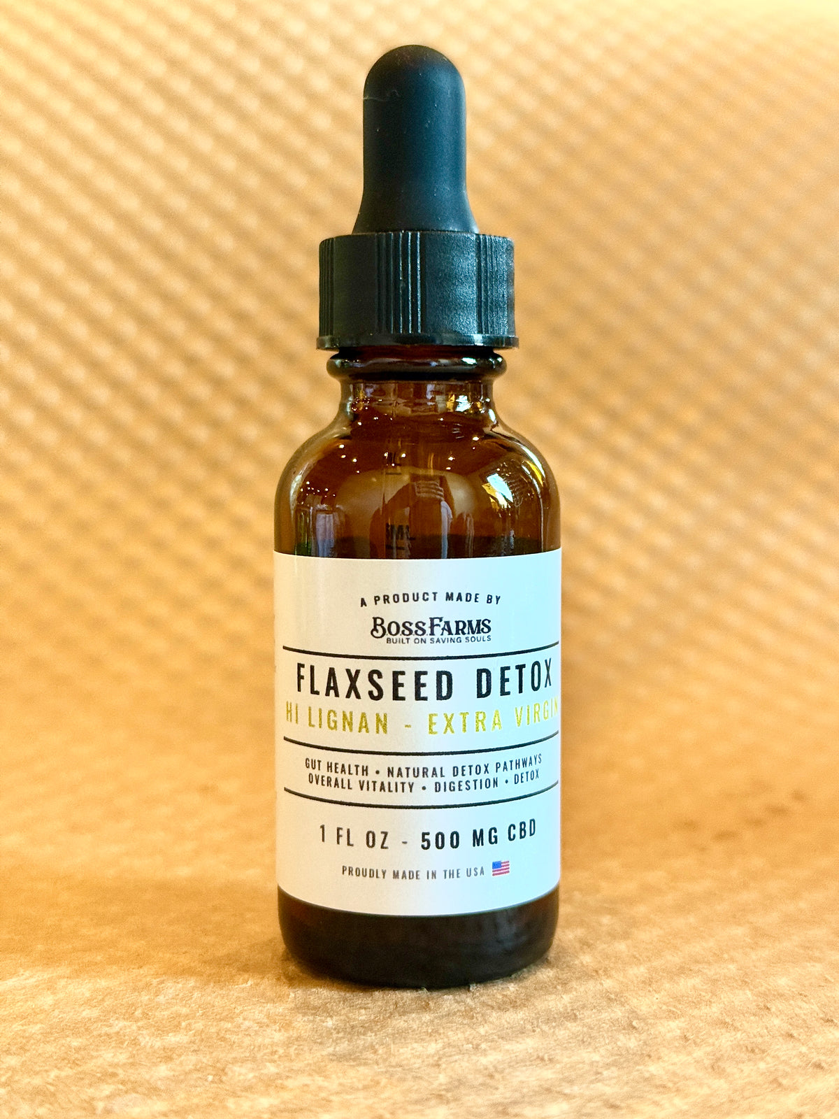๐ฑ B.O.S.S. Farms โDaily Balanceโ CBD + Flaxseed Oil NOW with Hi-Lignan ๐ฑ 1oz - 500 mg - B.O.S.S. Farms