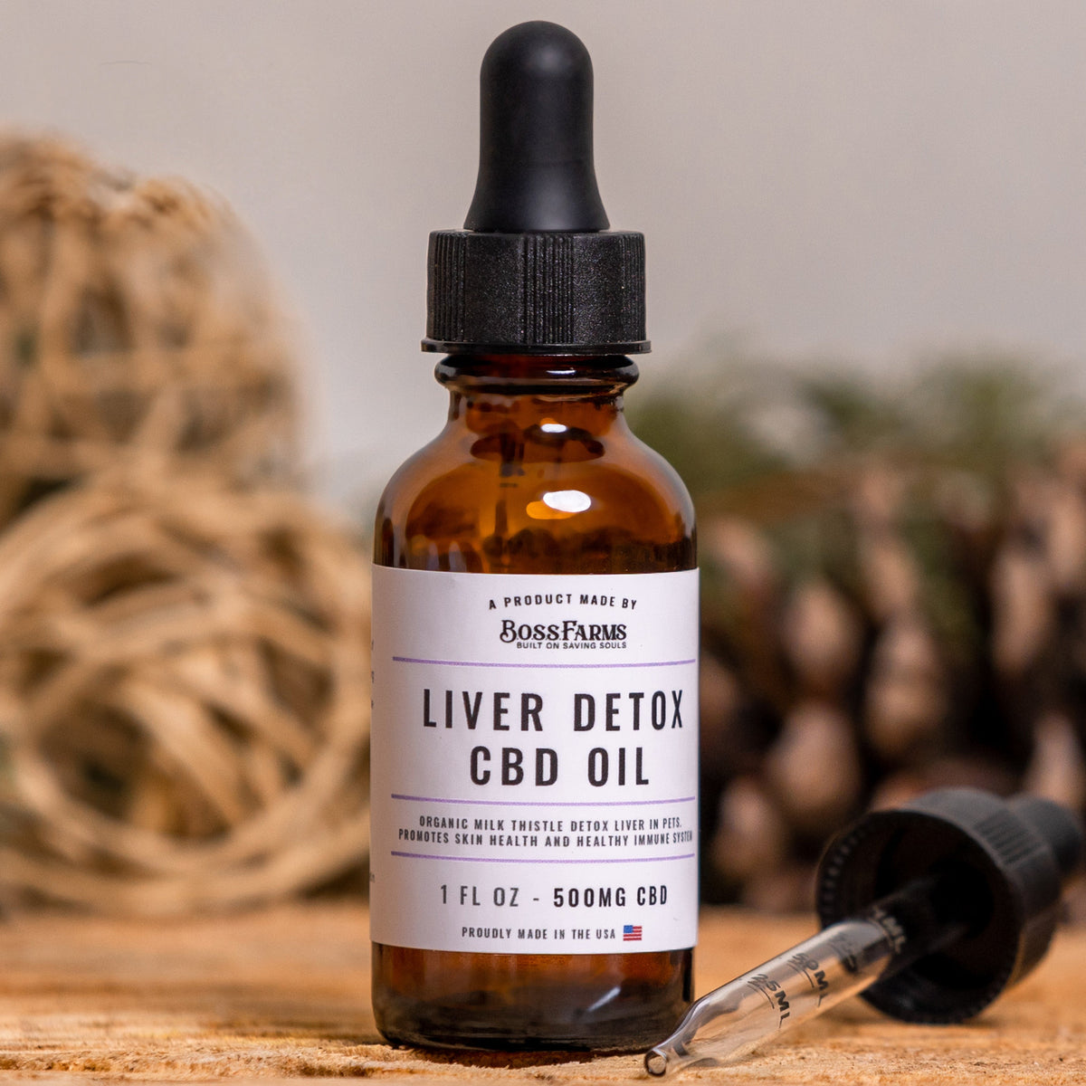 Liver Detox CBD Oil bottle