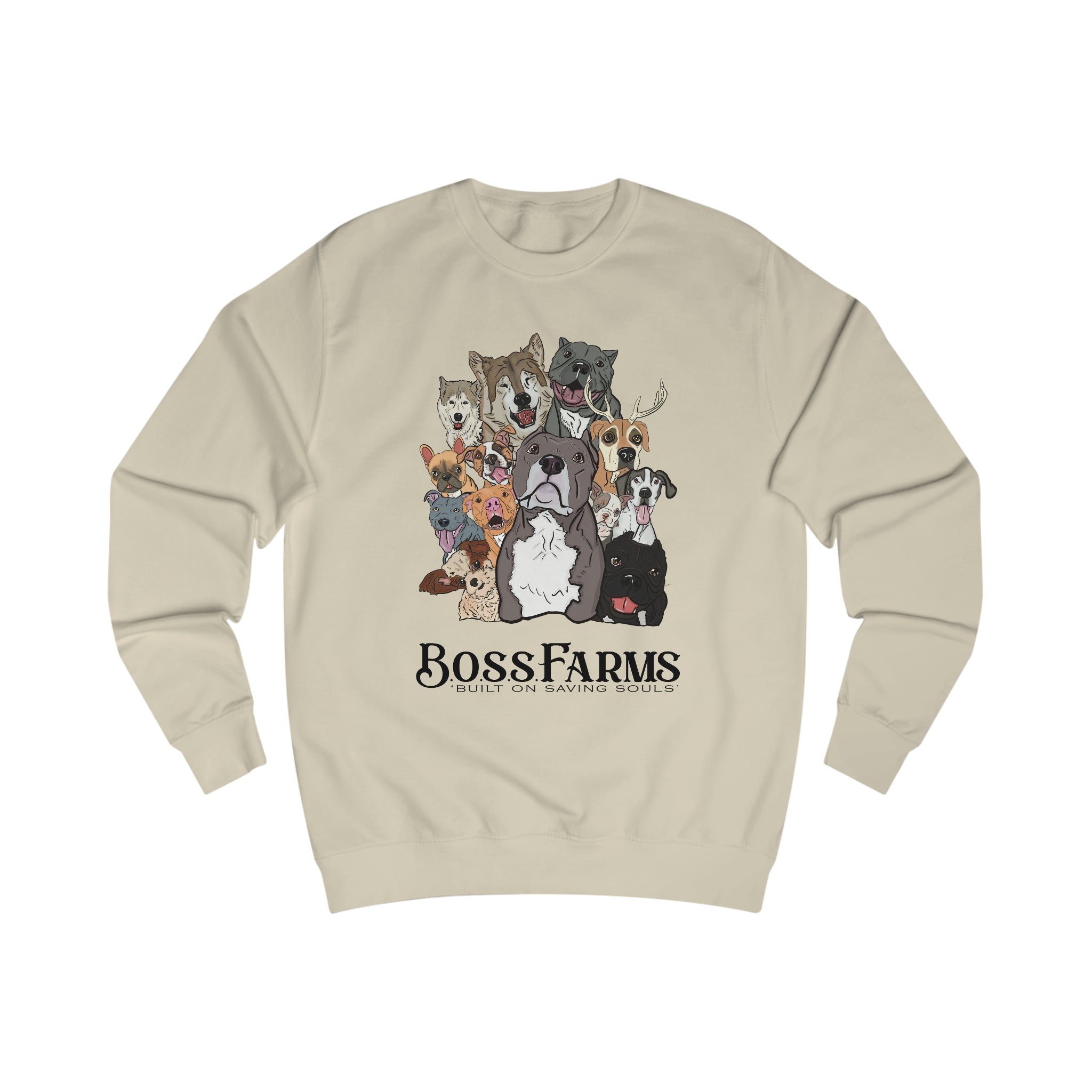 B.O.S.S. Farms Cartoon Sweatshirt