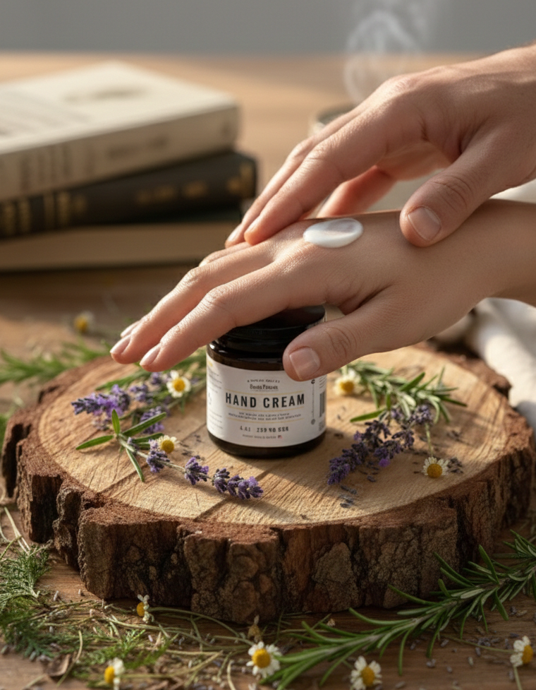 CBD Hand Cream for Sore, Dry, Cracked & Aging Skin - NEW 4 oz! - B.O.S.S. Farms