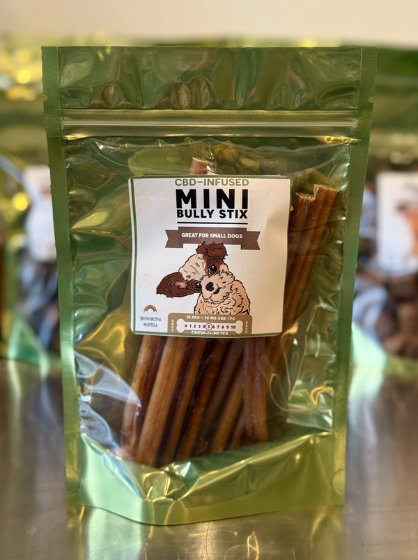 MINI Bully Stix (10 pieces) 10mg CBD/pc
