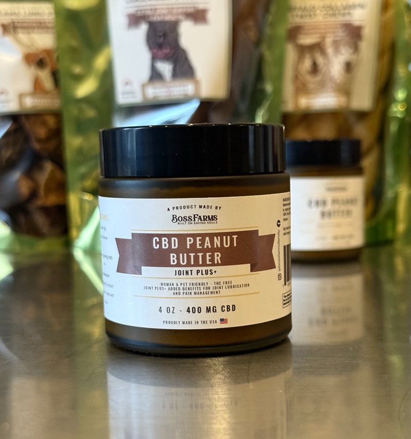 Joint Plus+ CBD Peanut Butter - 400MG - B.O.S.S. Farms