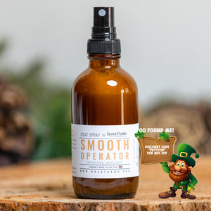 Vanilla Scented Moisturizing Coat Spray : 50 mg CBD Infused