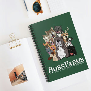 B.O.S.S. Farms Spiral Notebook - Ruled Line