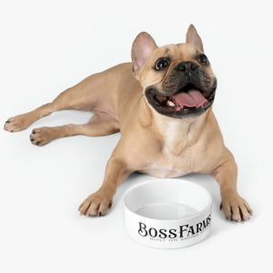 B.O.S.S. Farms Logo Pet Bowl