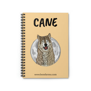 Cane Spiral Notebook - Ruled Line