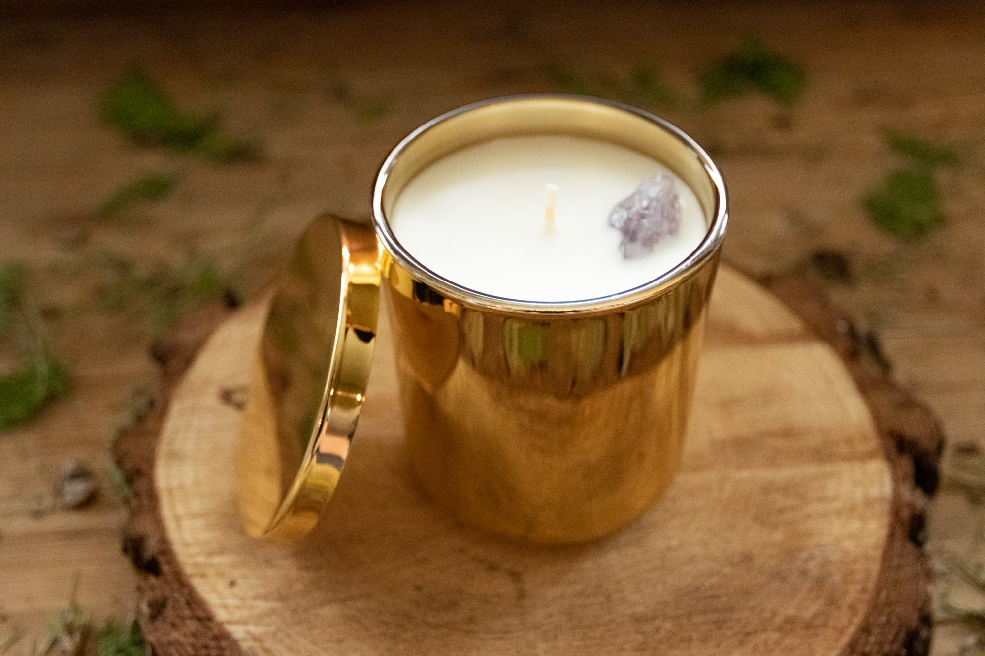 Golden 'BAC' Candle
