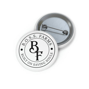 B.O.S.S. Farms Logo Pin