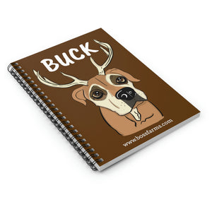 Buck Spiral Notebook - Ruled Line