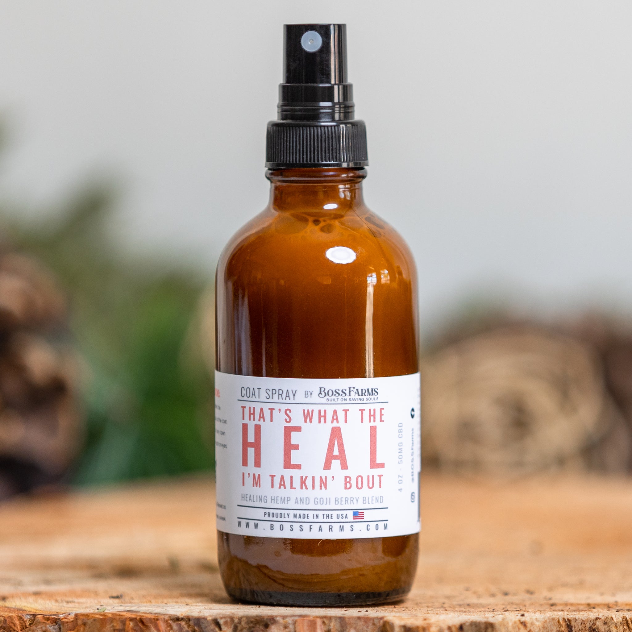 Hydrating Oils & Healing Coat Spray: 50 mg CBD Infused